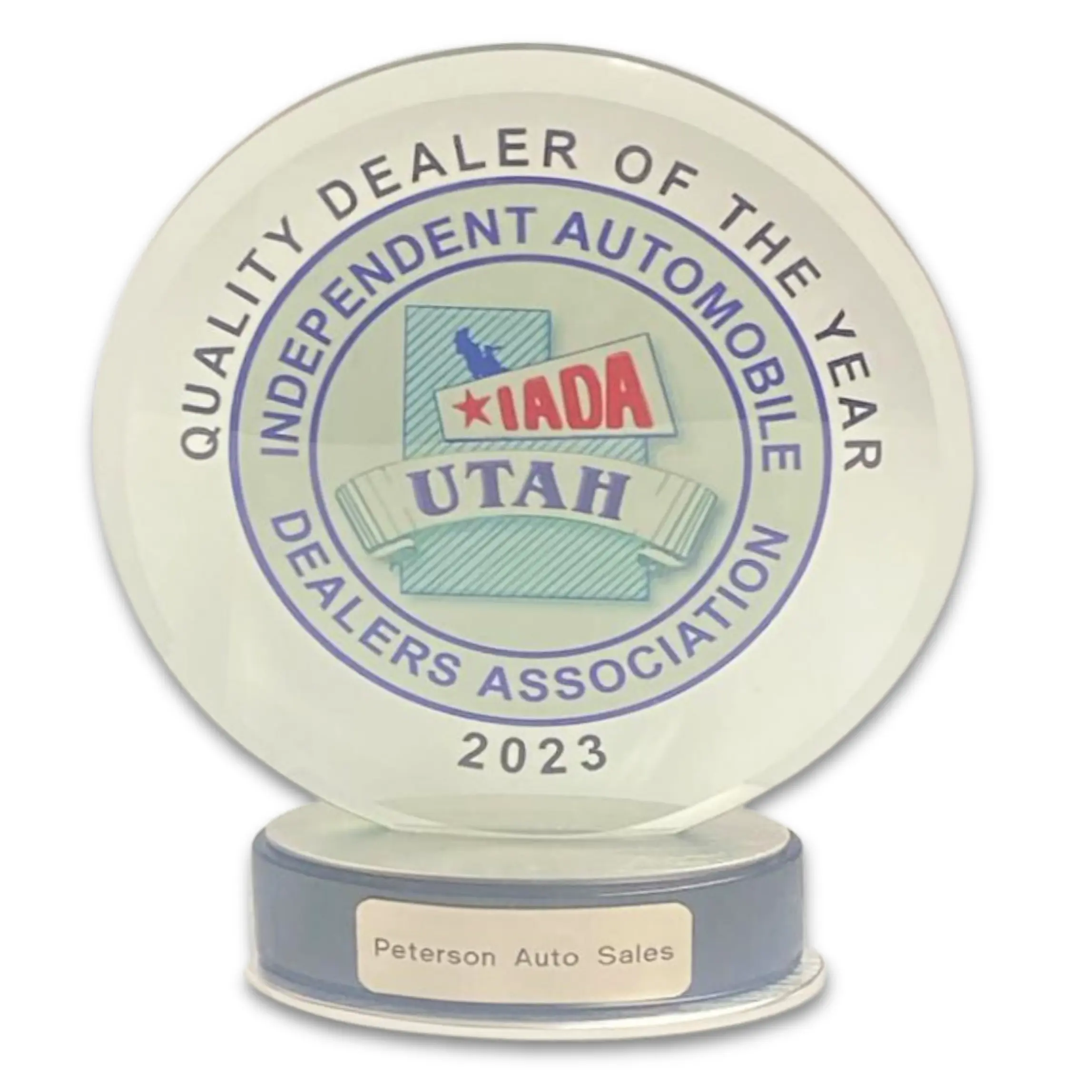 2023 Utah Quality Dealer of the Year Award